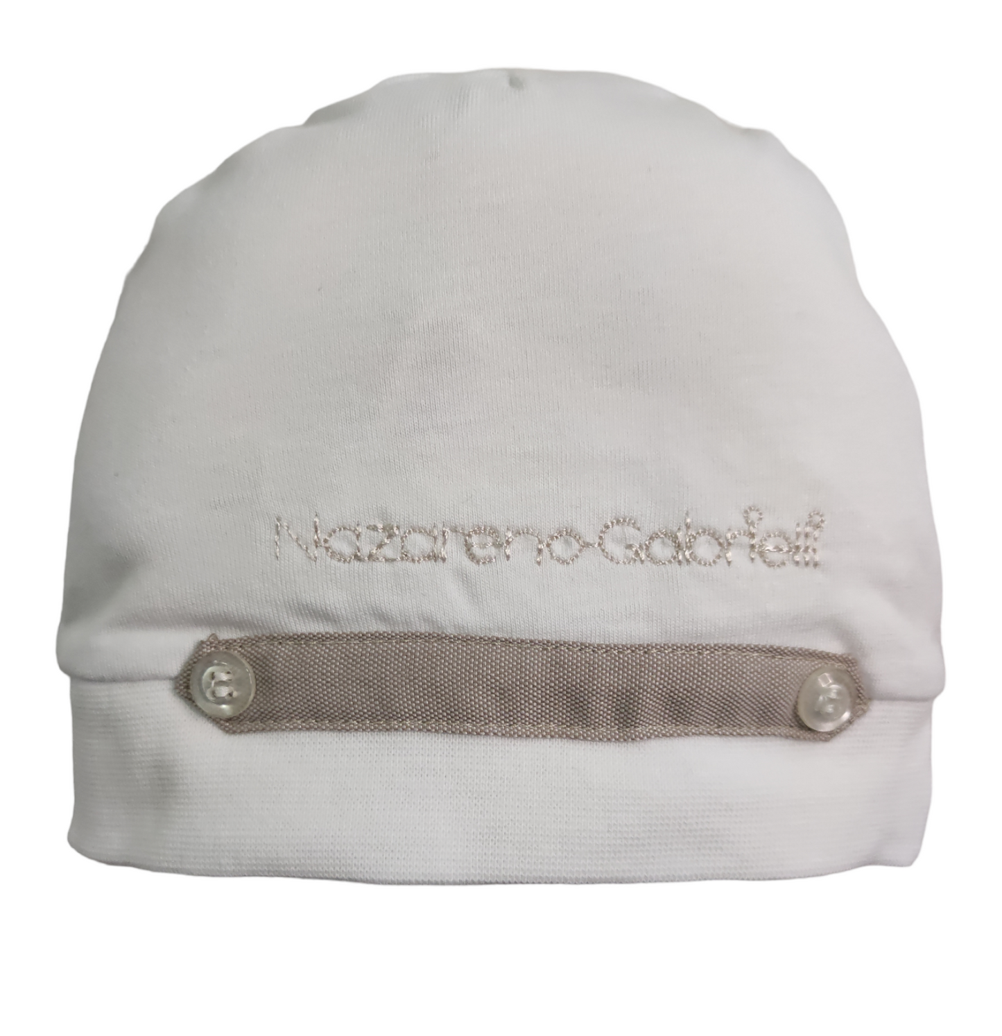 Cappello e Babbucce Cotone Nazareno Gabrielli Primi Mesi Neonato