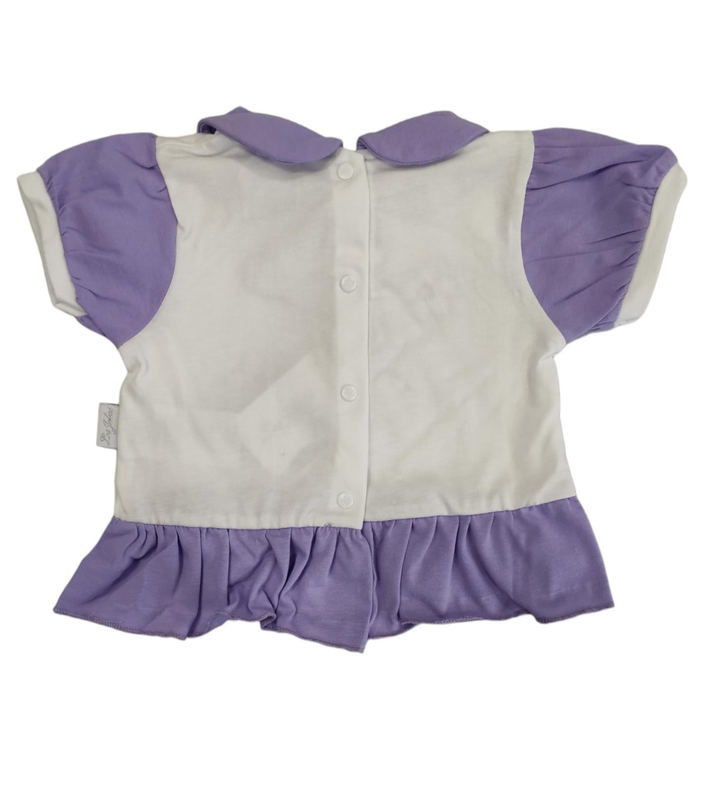 Completino Estivo Due Pezzi Neonata Bambina Magliettina e Pantaloncino Les Jolies 1/3 - 6/9 Mesi