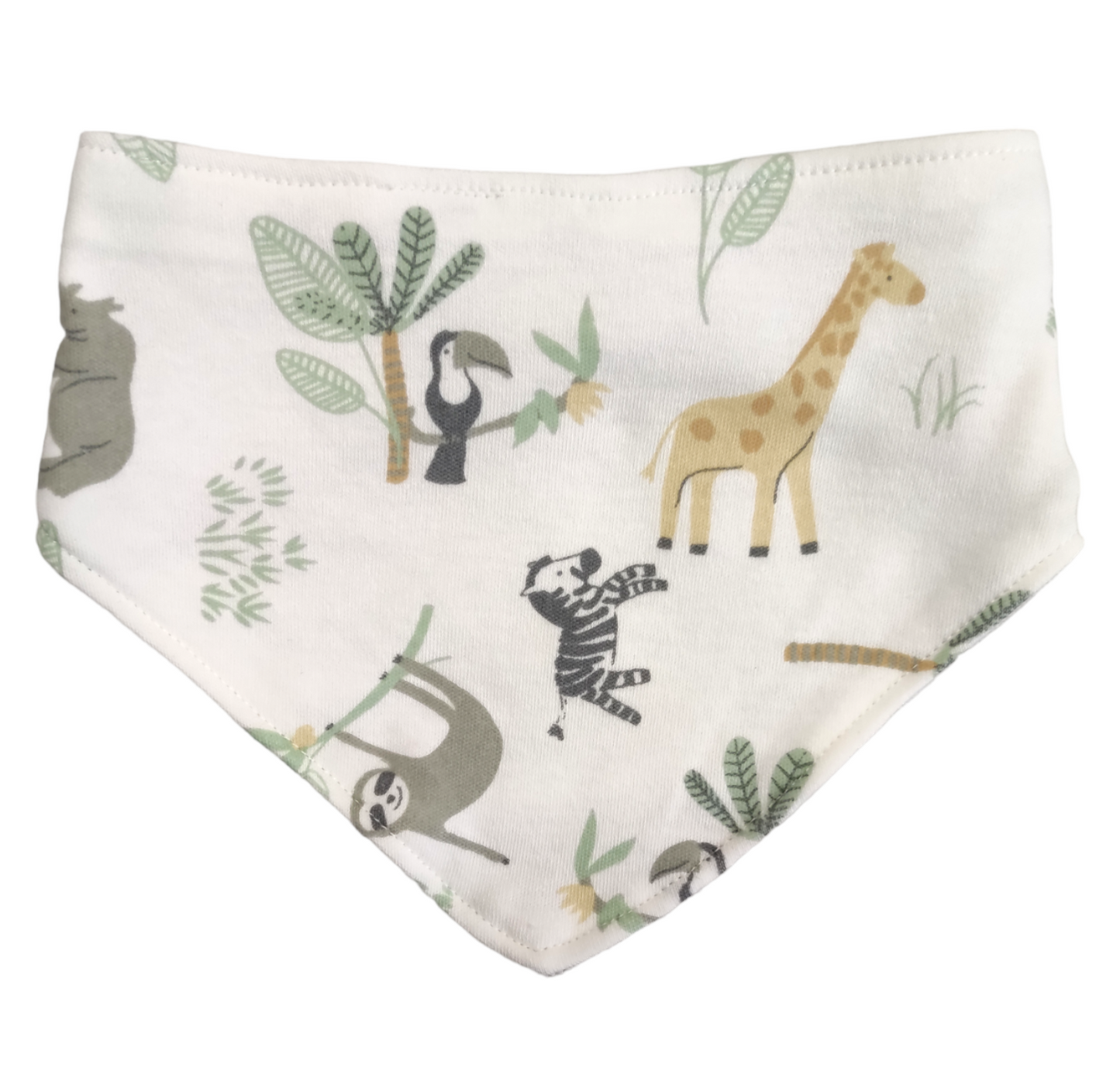 Bavaglino a Bandana Confezione Tre Pezzi Tris Neonato Neonata Sunnozy