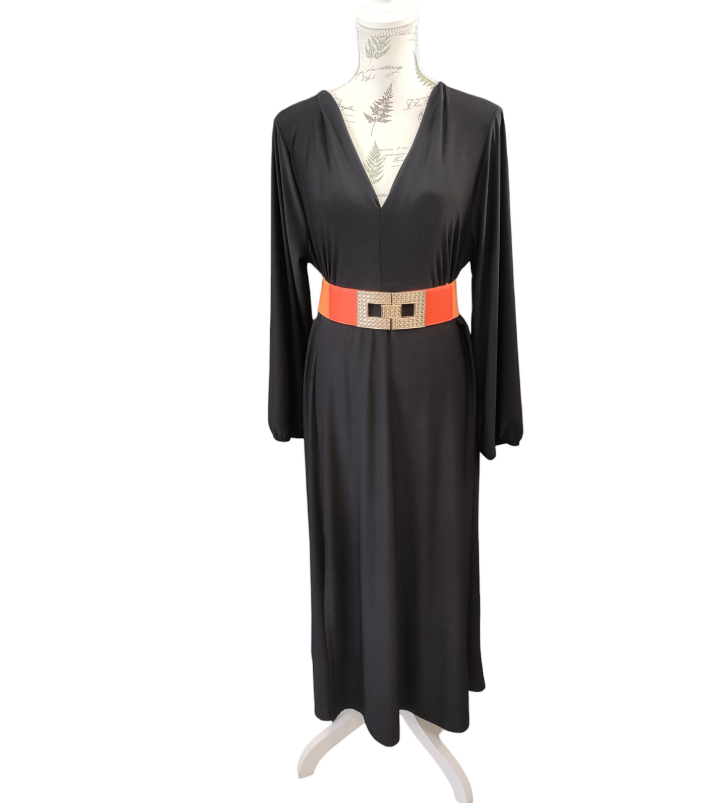 Cintura Donna Elastica a Doppia Fibbia CC Stringi Vita Lunghezza 70 cm