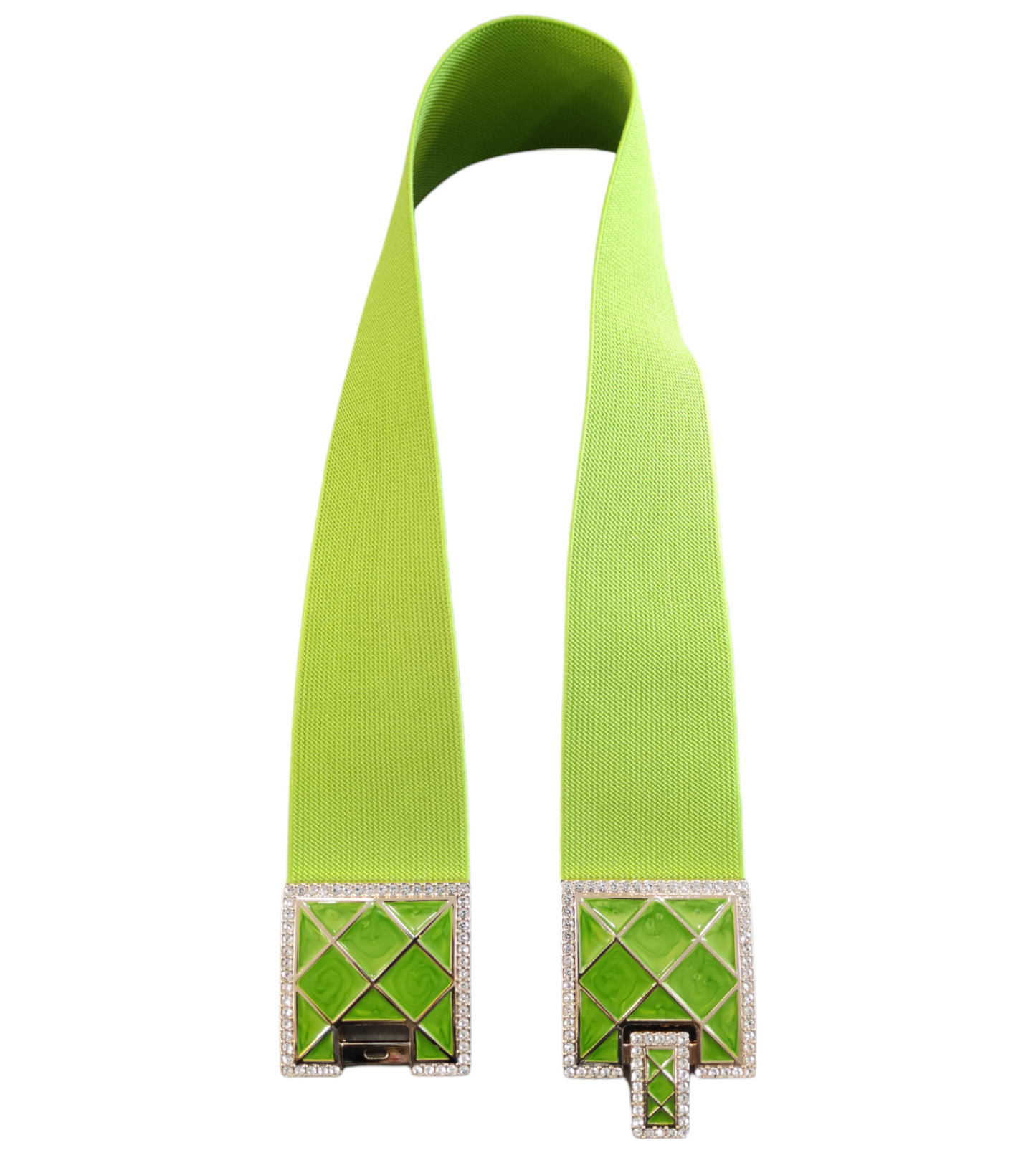 Cintura Donna Elastica a Doppia Fibbia CC Stringi Vita Lunghezza 70 cm
