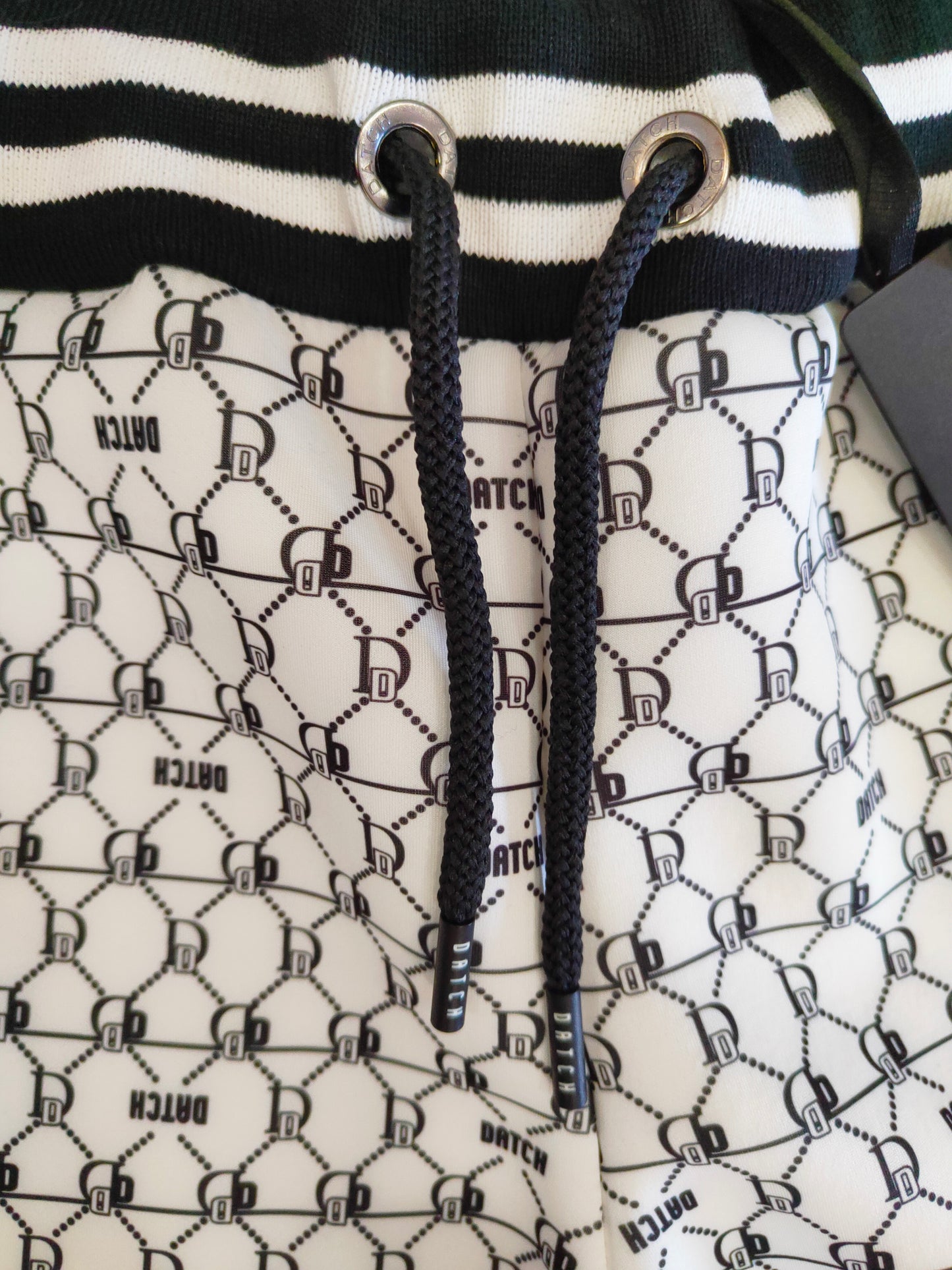 Pantalone Ampio in Jersey Scuba con Tasche Dettaglio