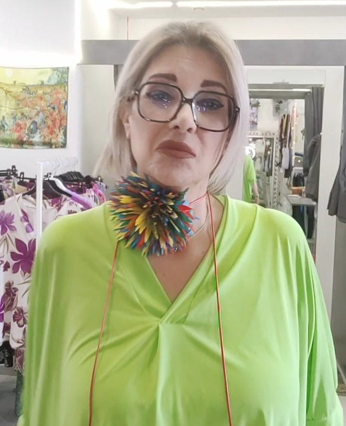 Choker Elegante - Collarino Donna con Fiore