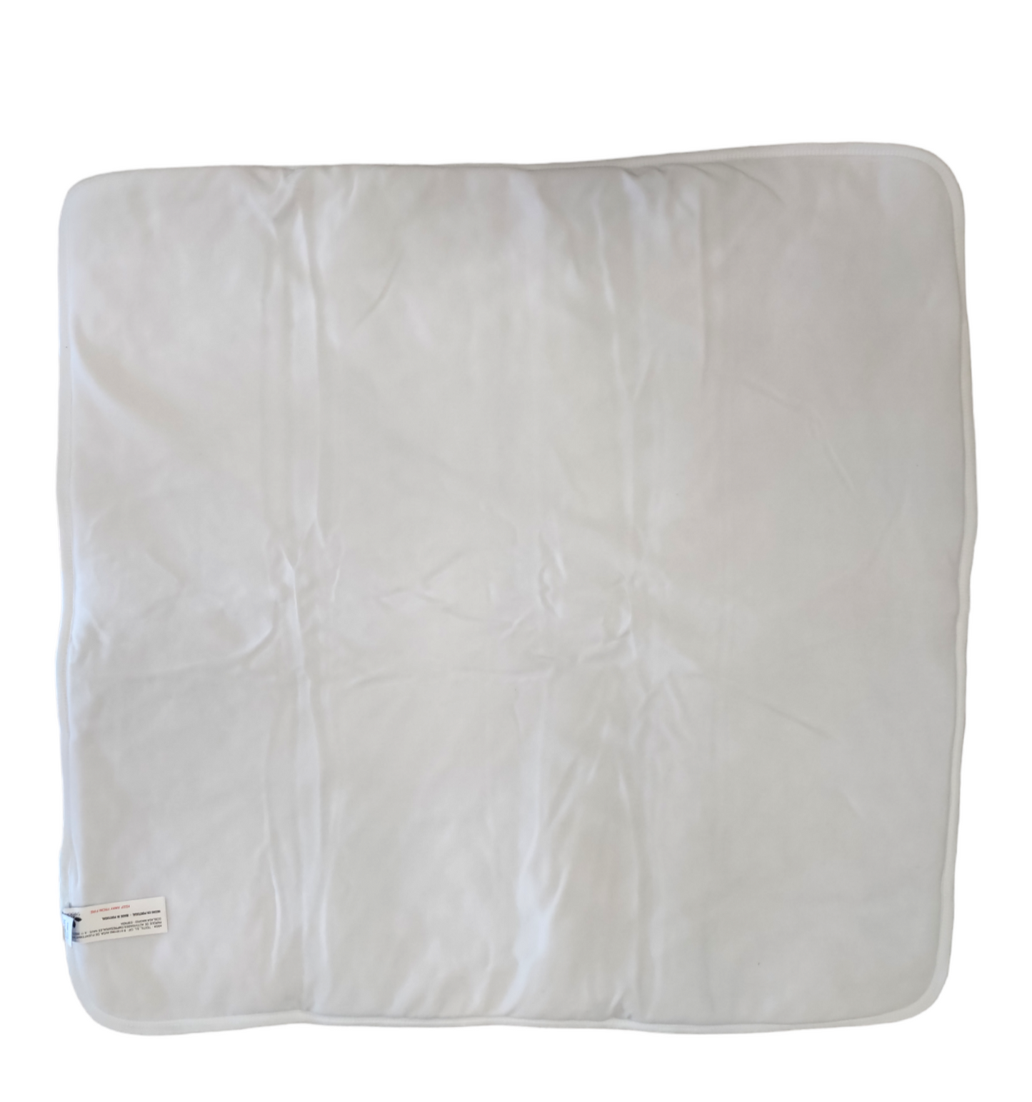 Coperta Celeste Invernale Imbottita Culla e Carrozzina 77x74 cm Neonato Ricamata Oca Sardon