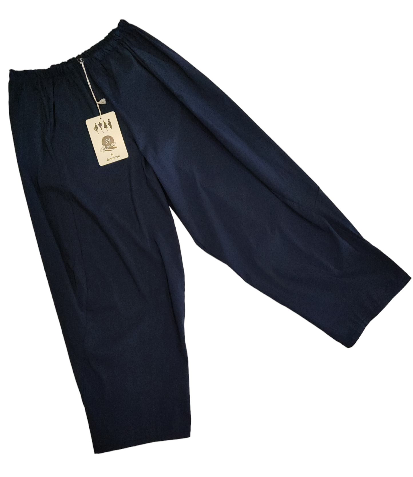 Pantalone Donna Modello Cargo in Tinta Unita