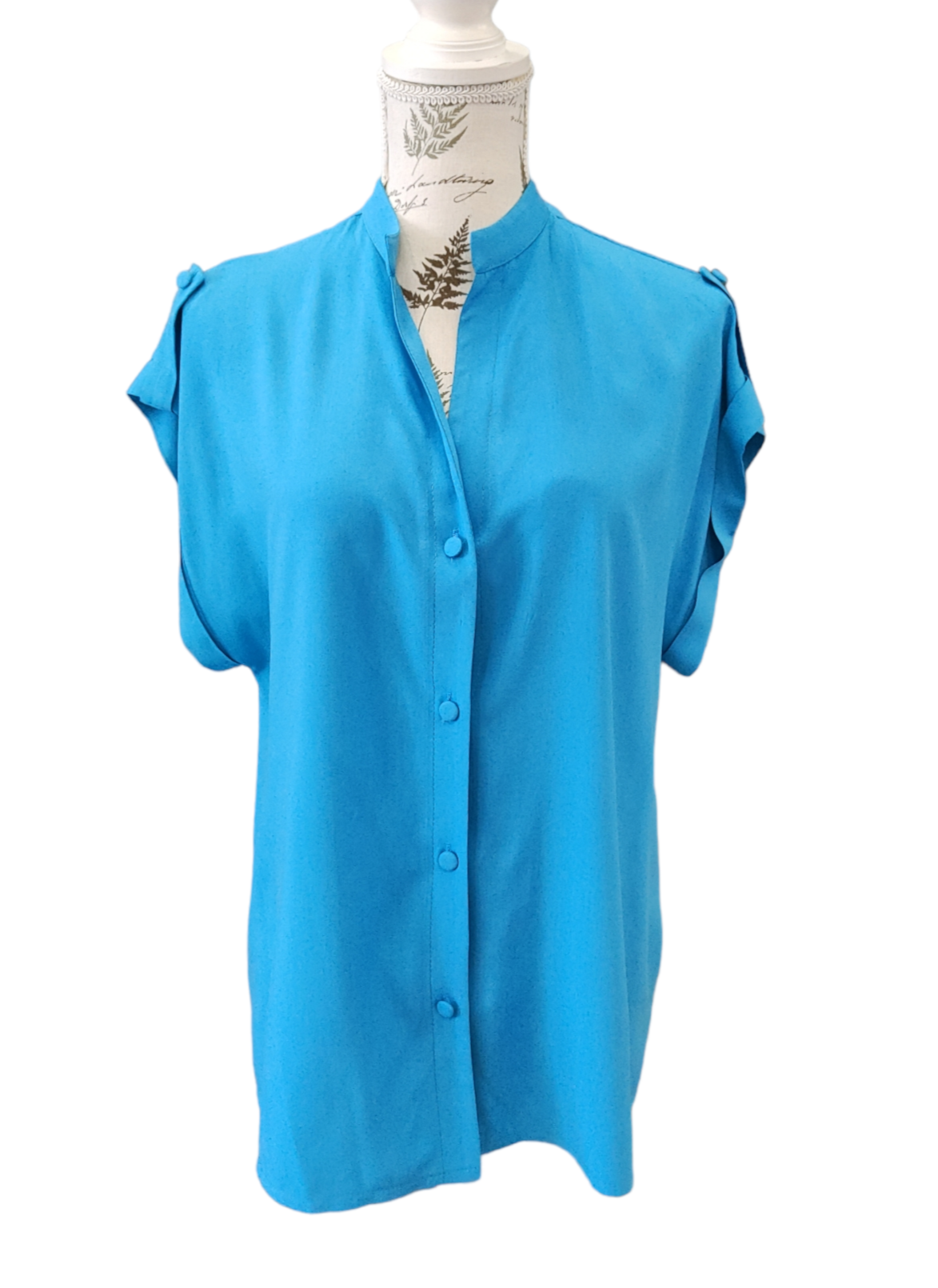 Camicia Donna Tinta Unita in Viscosa con Bottoncini