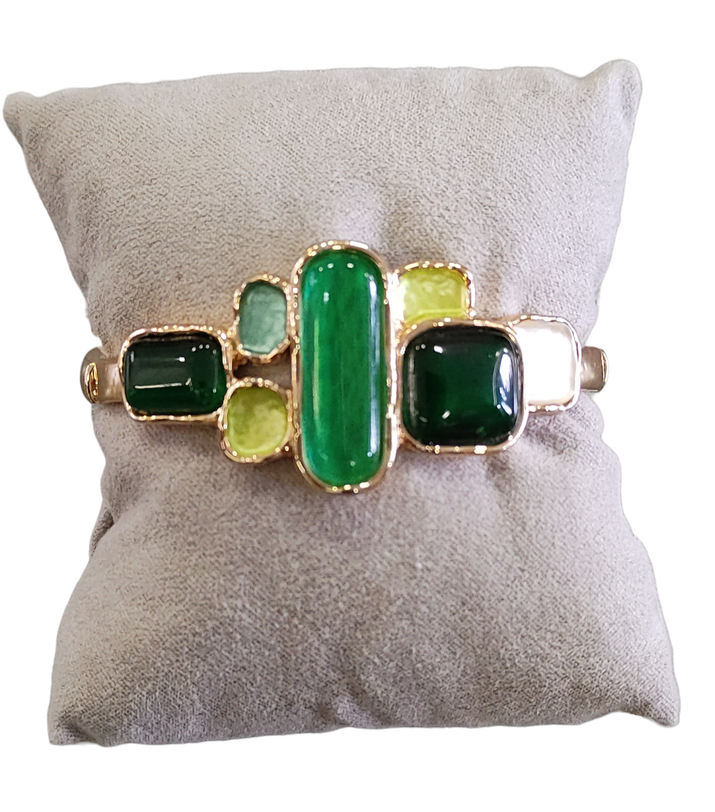 Bracciale Donna Dorato Semirigido con Elastico