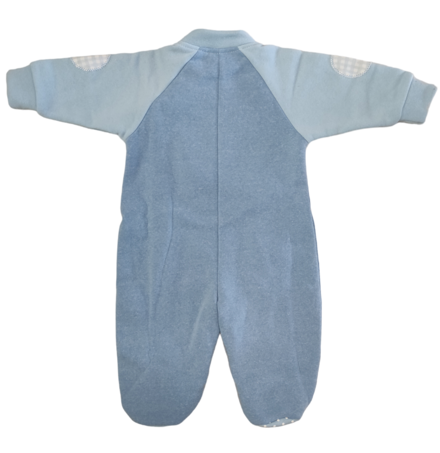 Pigiamone Intero Invernale Chiusura Lampo Piedini Antiscivolo Bambino 6 Mesi Batuffolini