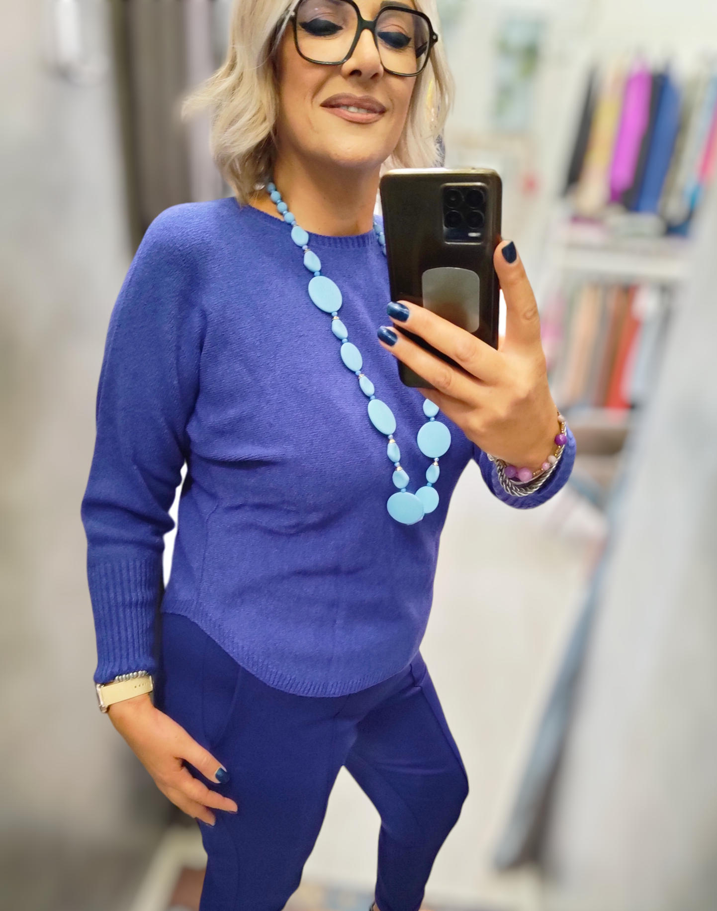 Maglia Donna Bluette Outfit