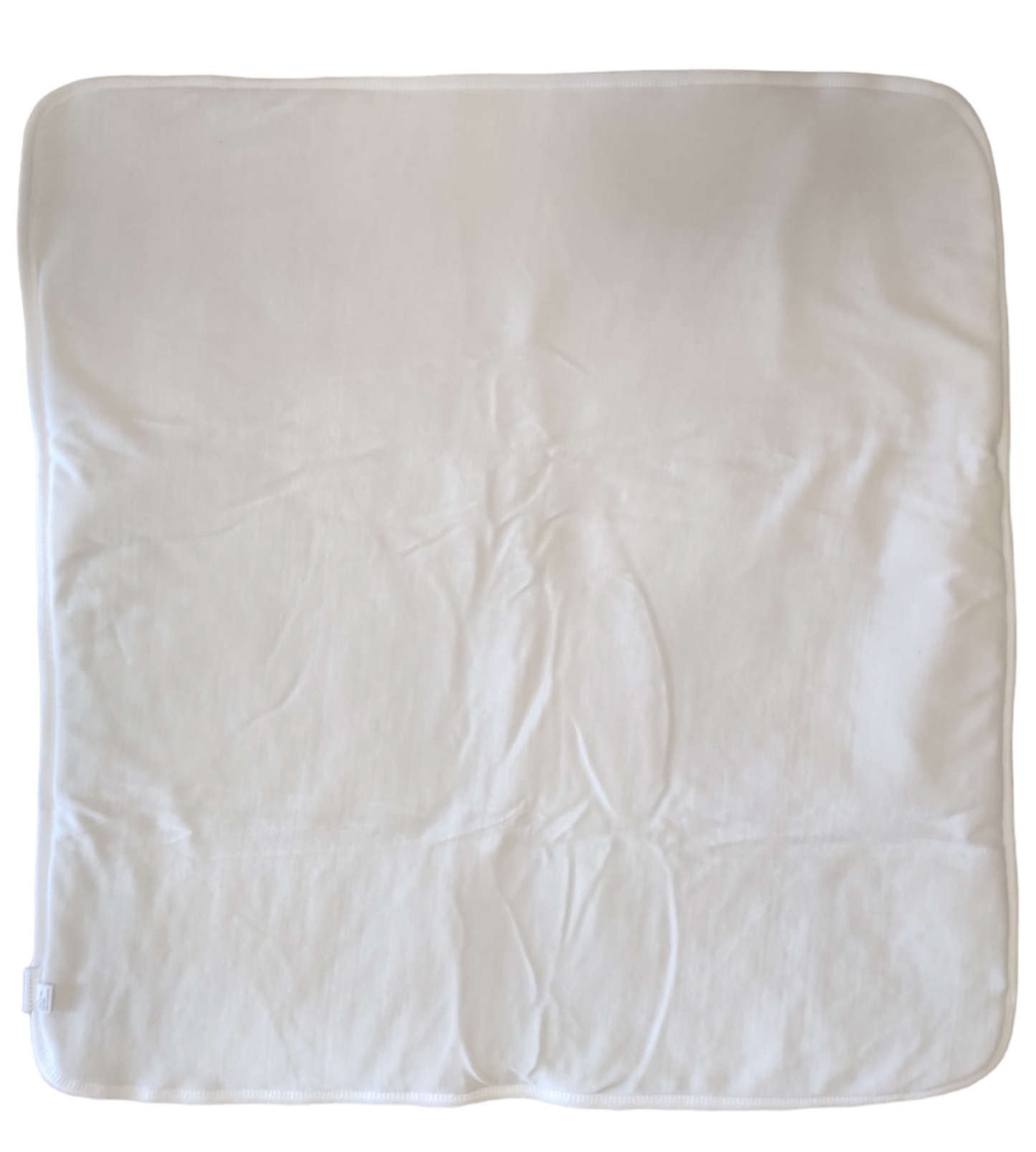 Coperta Invernale Imbottita in Ciniglia Verde Acqua Culla Carrozzina 77x74 cm Neonato Sardon