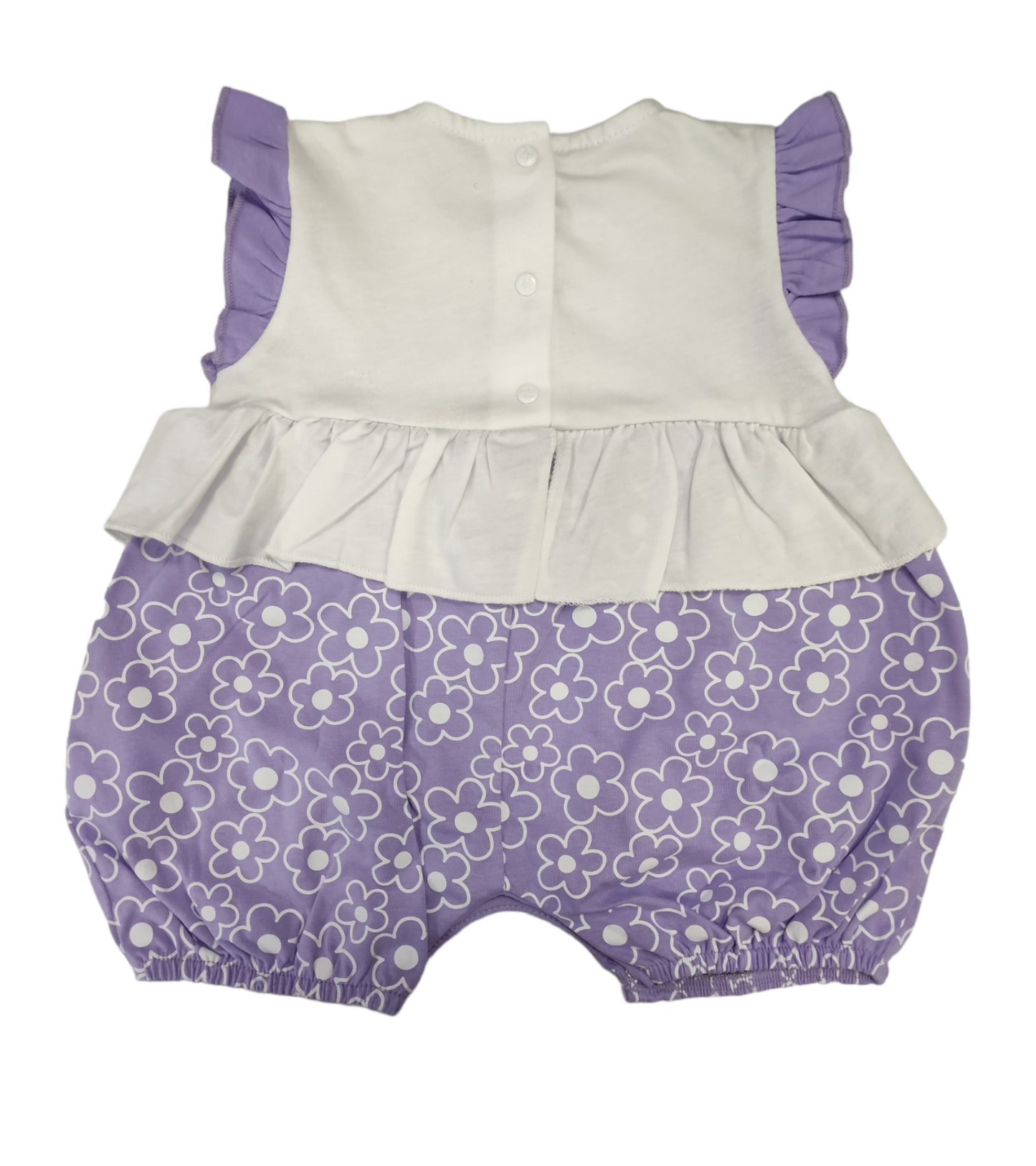 Pagliaccetto Estivo Neonata Bambina 1/3 - 6/9 Mesi Les Jolies Limited Edition
