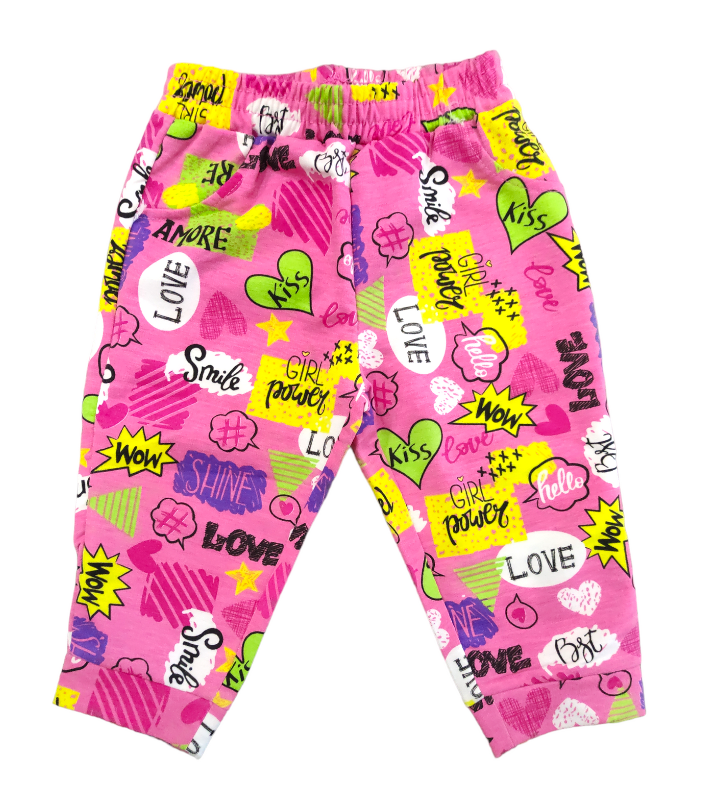 Tuta Primaverile Completa 3 Pezzi Felpa - T-shirt e Pantalone Bambina 12-36 Mesi