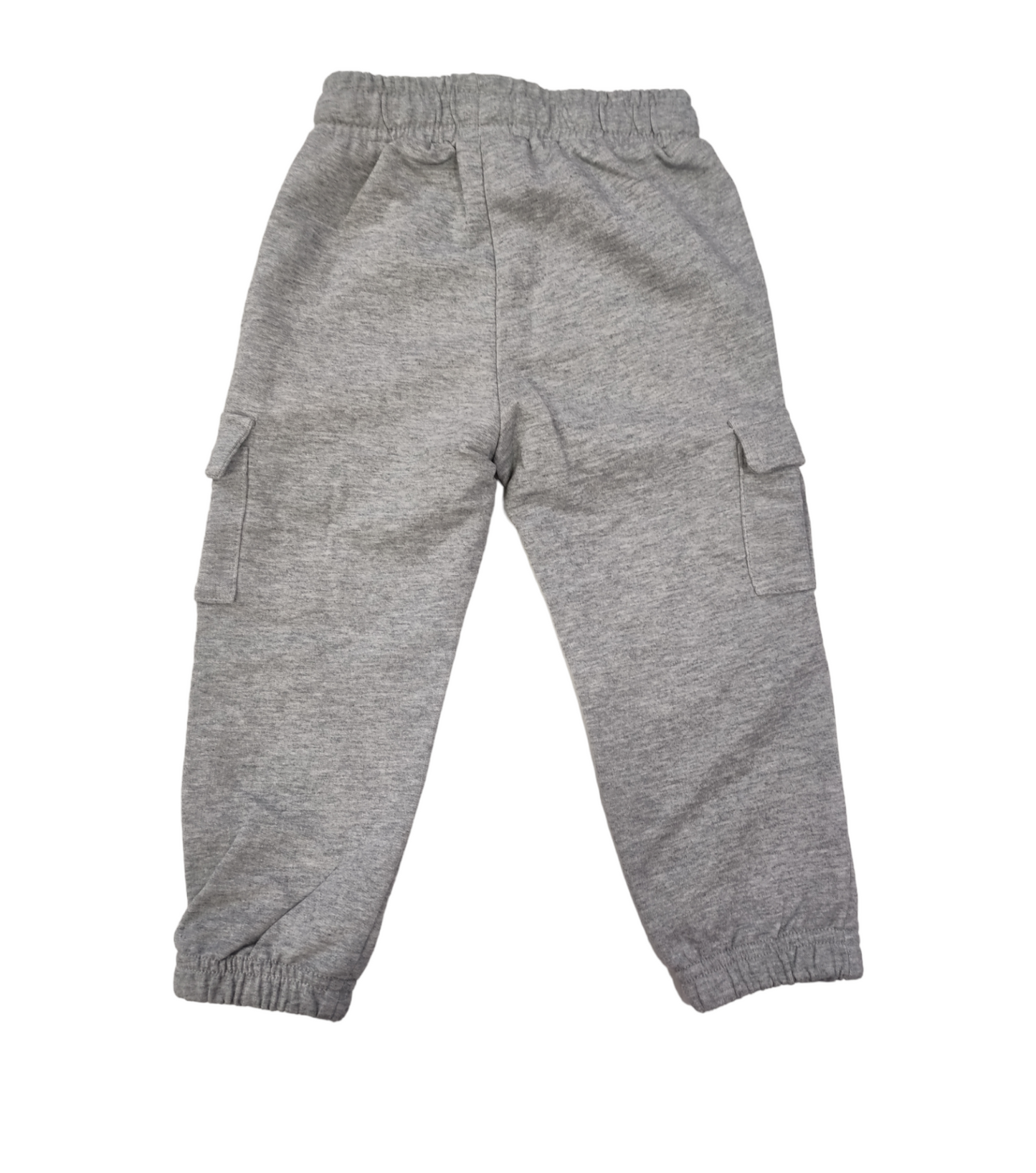 Pantalone Tuta Modello Cargo Garzato Primaverile Tinta Unita Unisex Bambini 6-36 Mesi