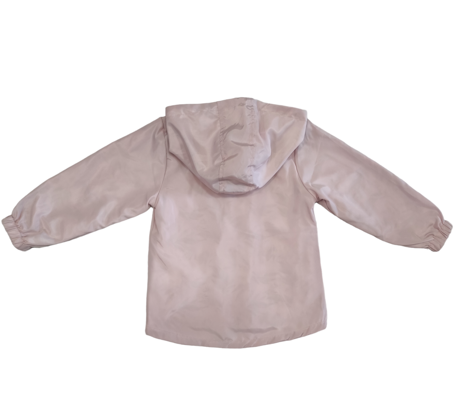 Giacca Antivento Reversibile Rosa e Fantasia a Fiori Ativo Kids Bambina/Ragazza 4-14 Anni