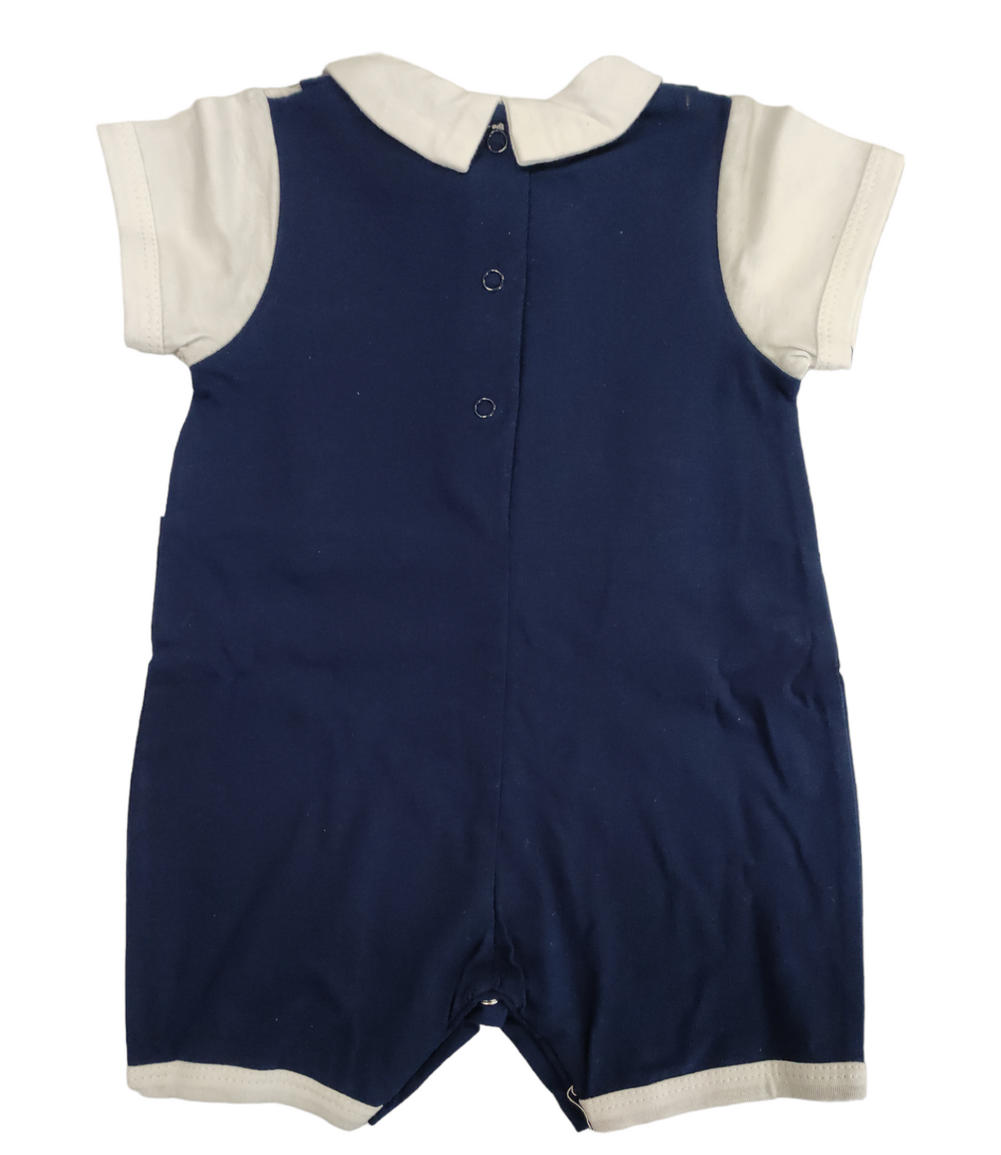 Pagliaccetto Estivo Modello Salopette Neonato Bambino Batuffolini 0/3 - 6/9 Mesi