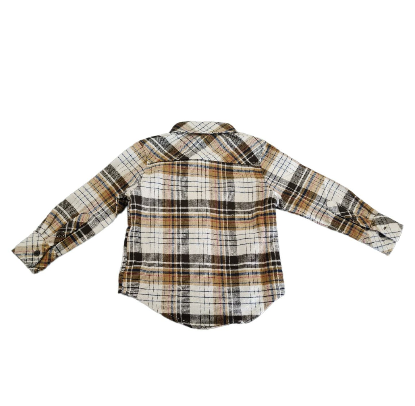 Camicia Invernale Fantasia Quadri Bimbo 6-36 Mesi