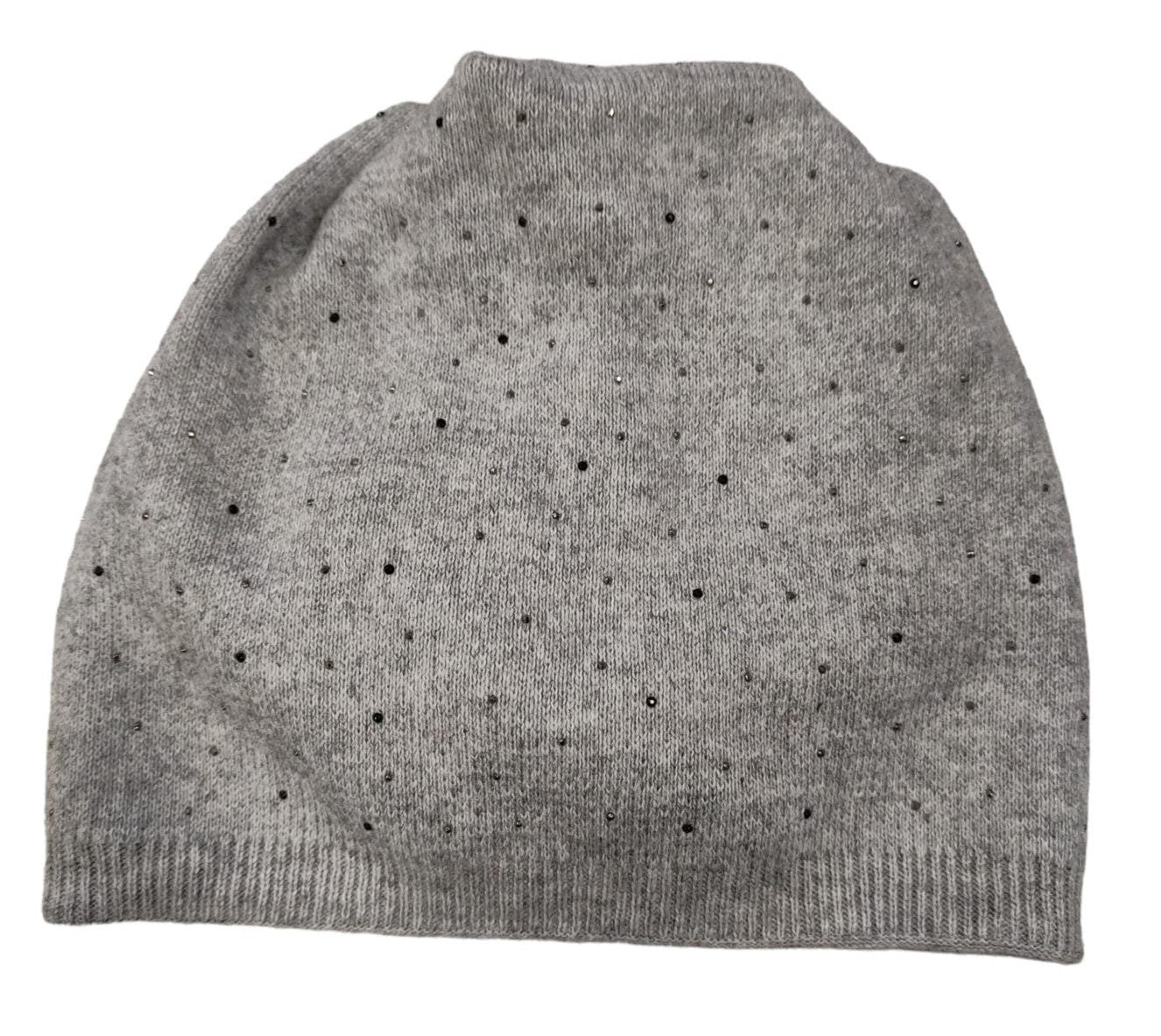Cappello Modello Cuffia con Strass
