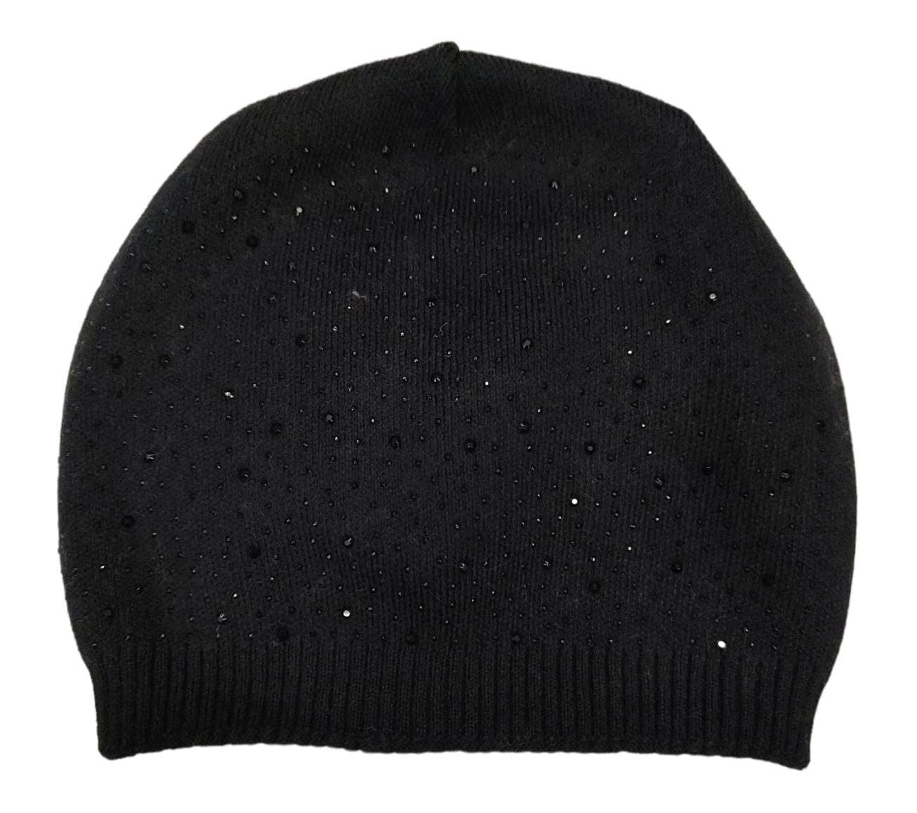 Cappello Modello Cuffia con Strass