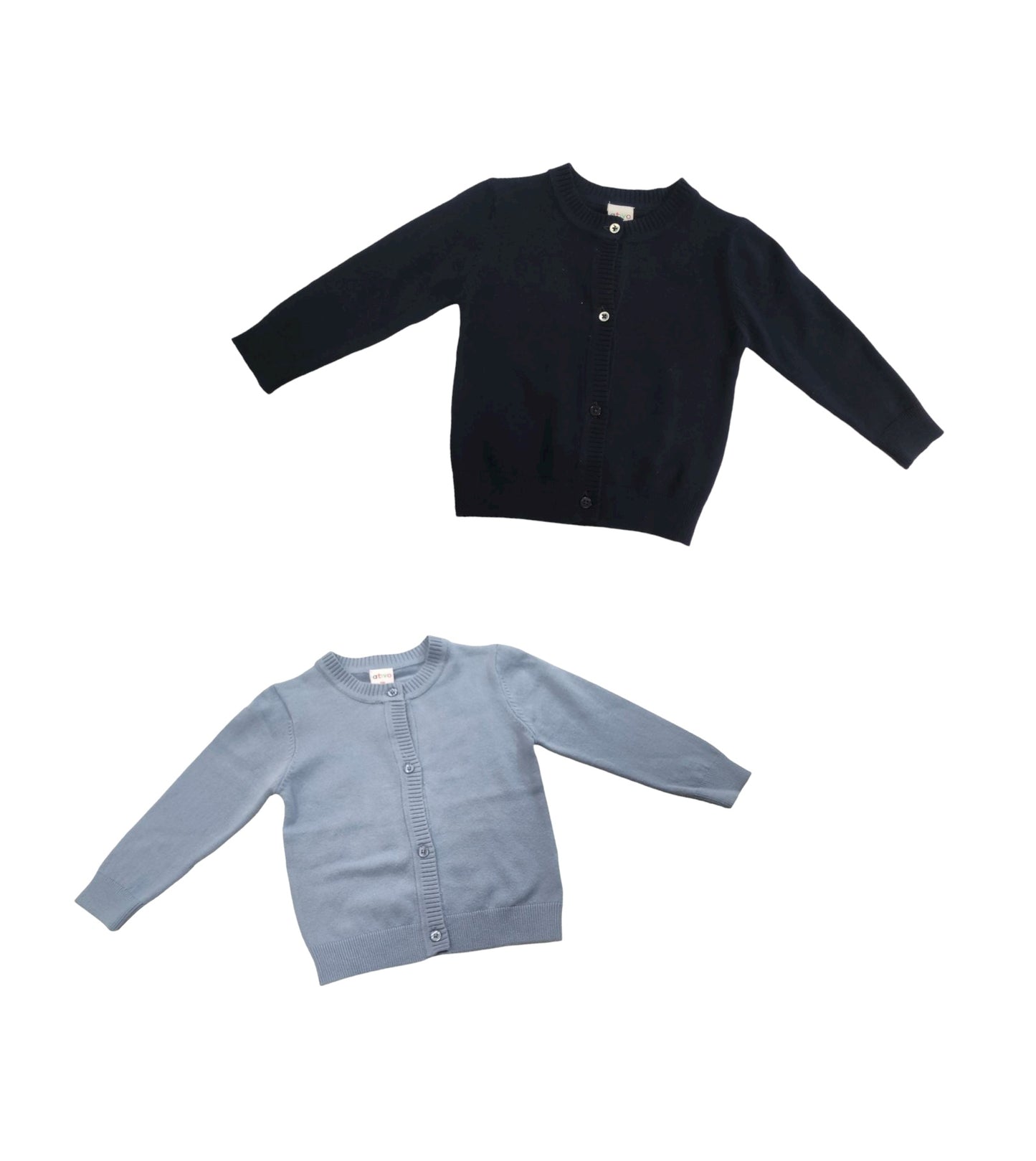 Cardigan con Bottoni Tinta Unita Bimba 6-36 Mesi