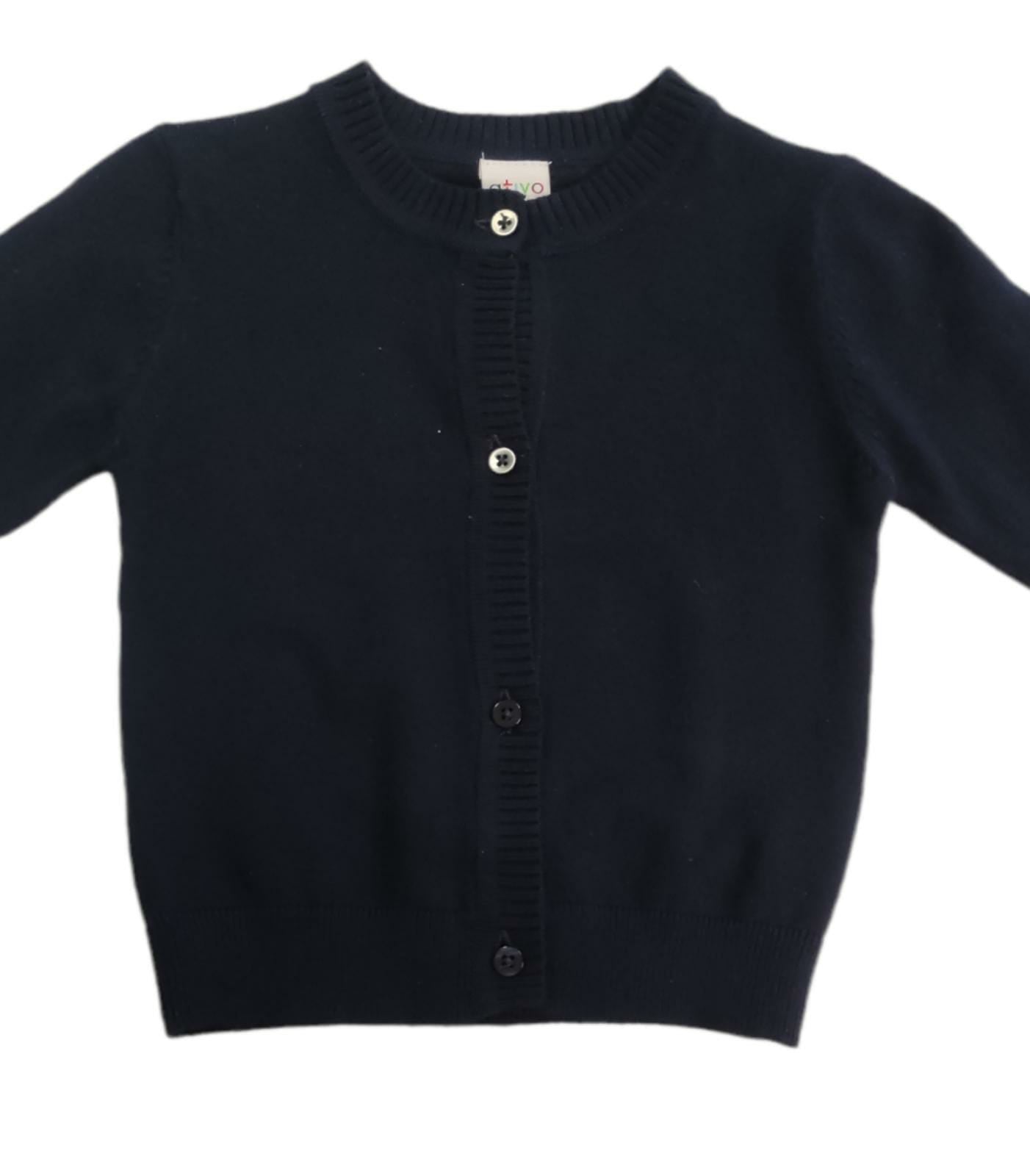 Cardigan con Bottoni Tinta Unita Bimba 6-36 Mesi