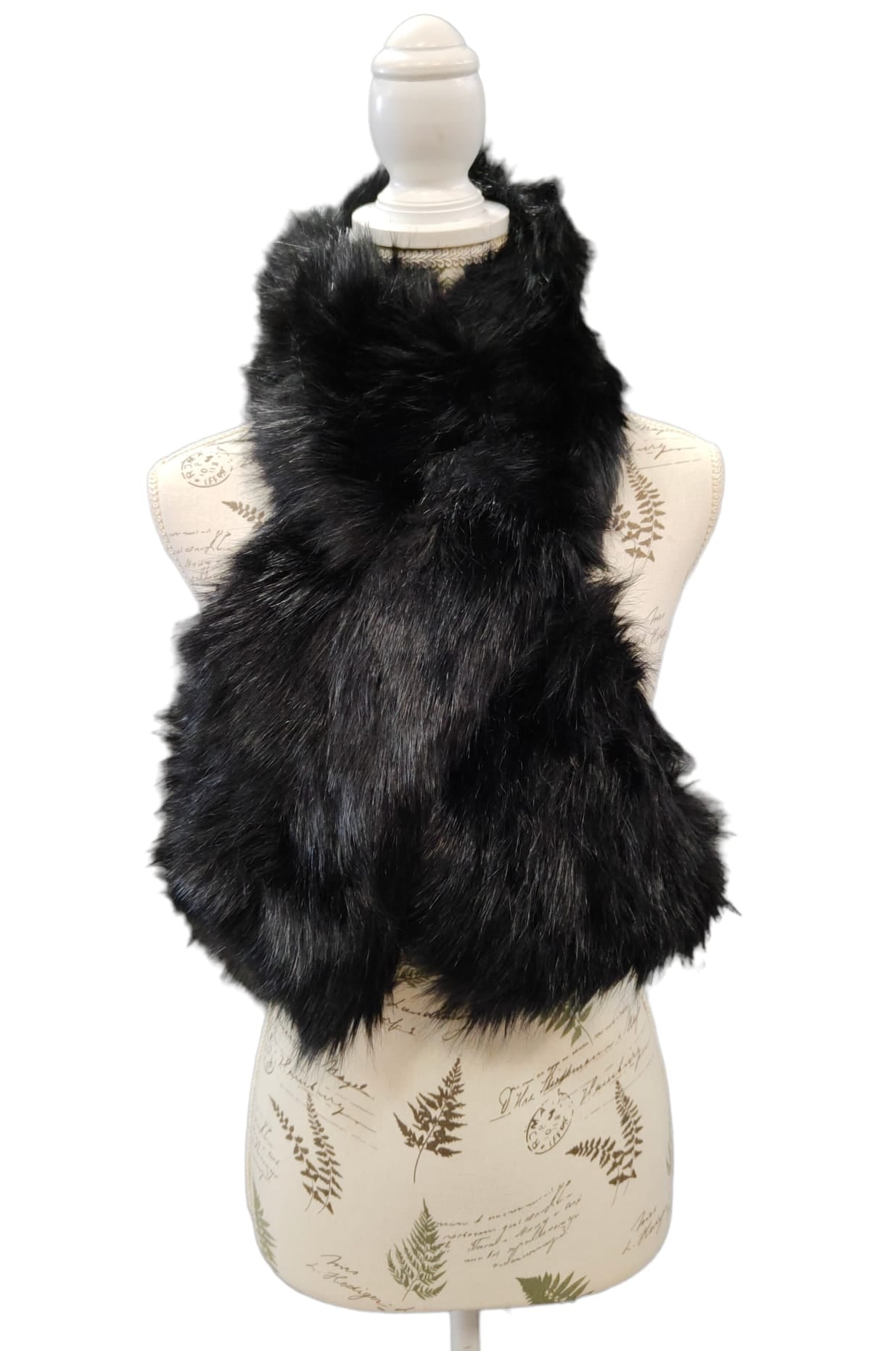 Solid Color Ecological Fur Collar