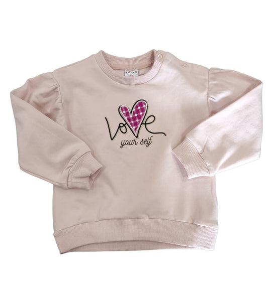 Completo Caldo Cotone Invernale Felpa e Leggings Bambina 6-36 Mesi