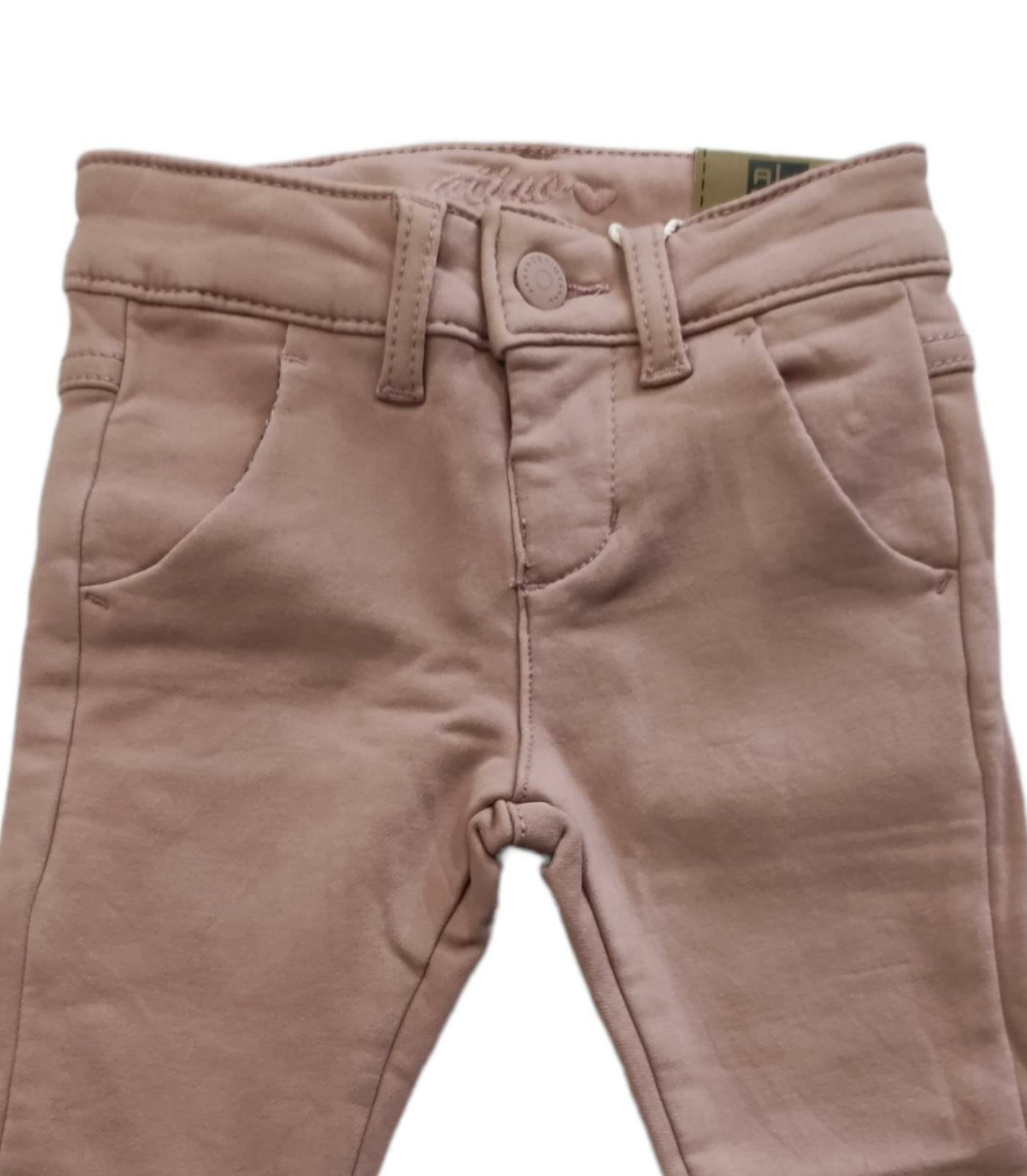 Pantalone Classico Felpato Invernale Bimba 6-36 Mesi