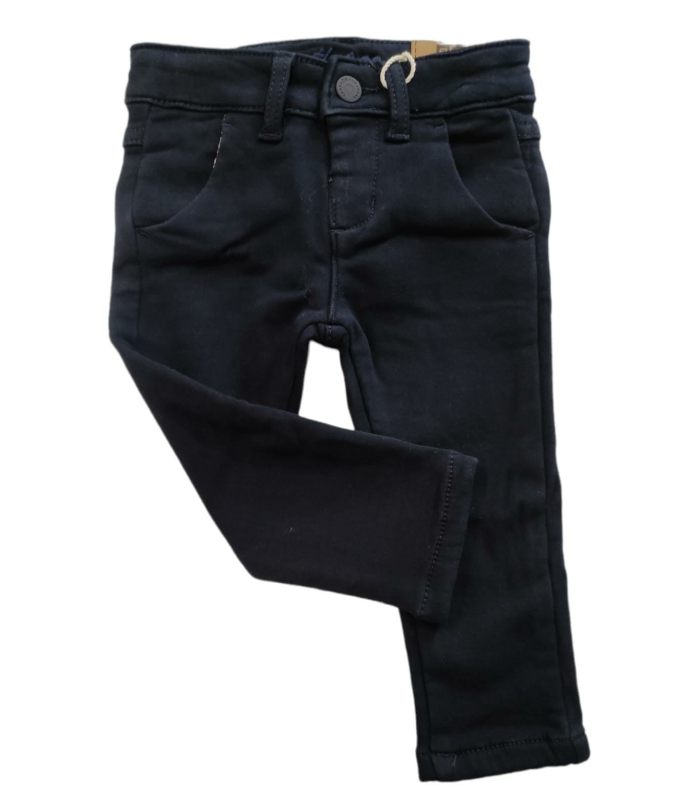 Pantalone Classico Felpato Invernale Bimba 6-36 Mesi