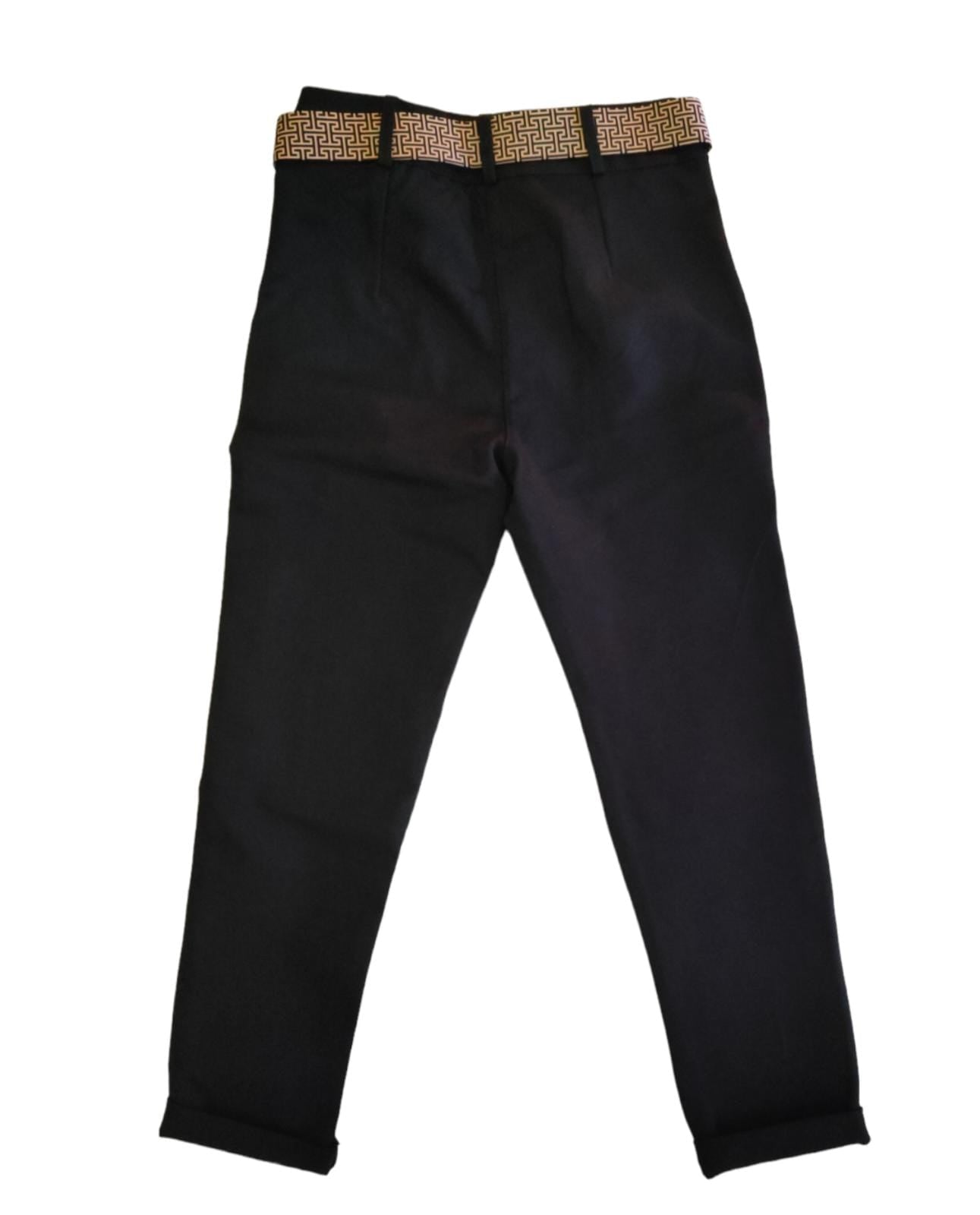 Pantalone Donna Dritto con Cintura