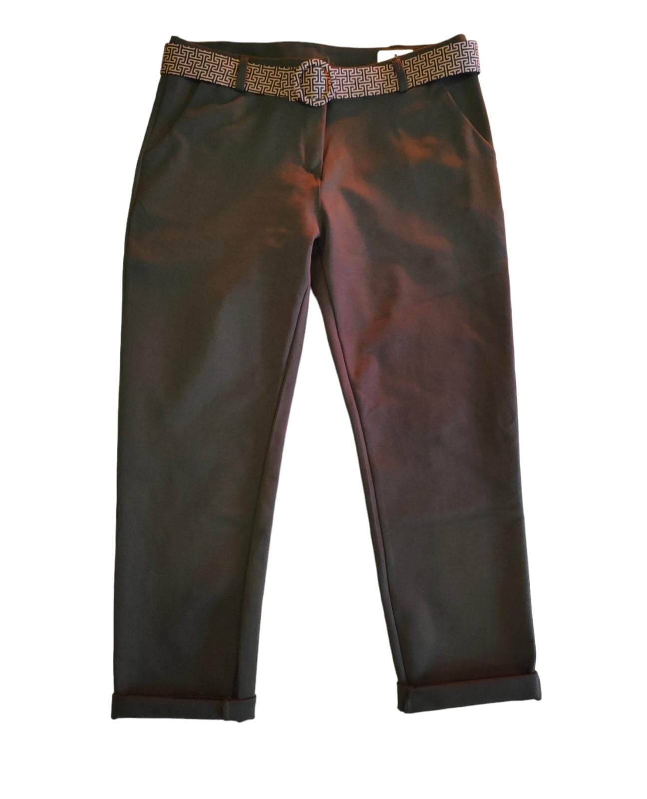 Pantalone Donna Dritto con Cintura