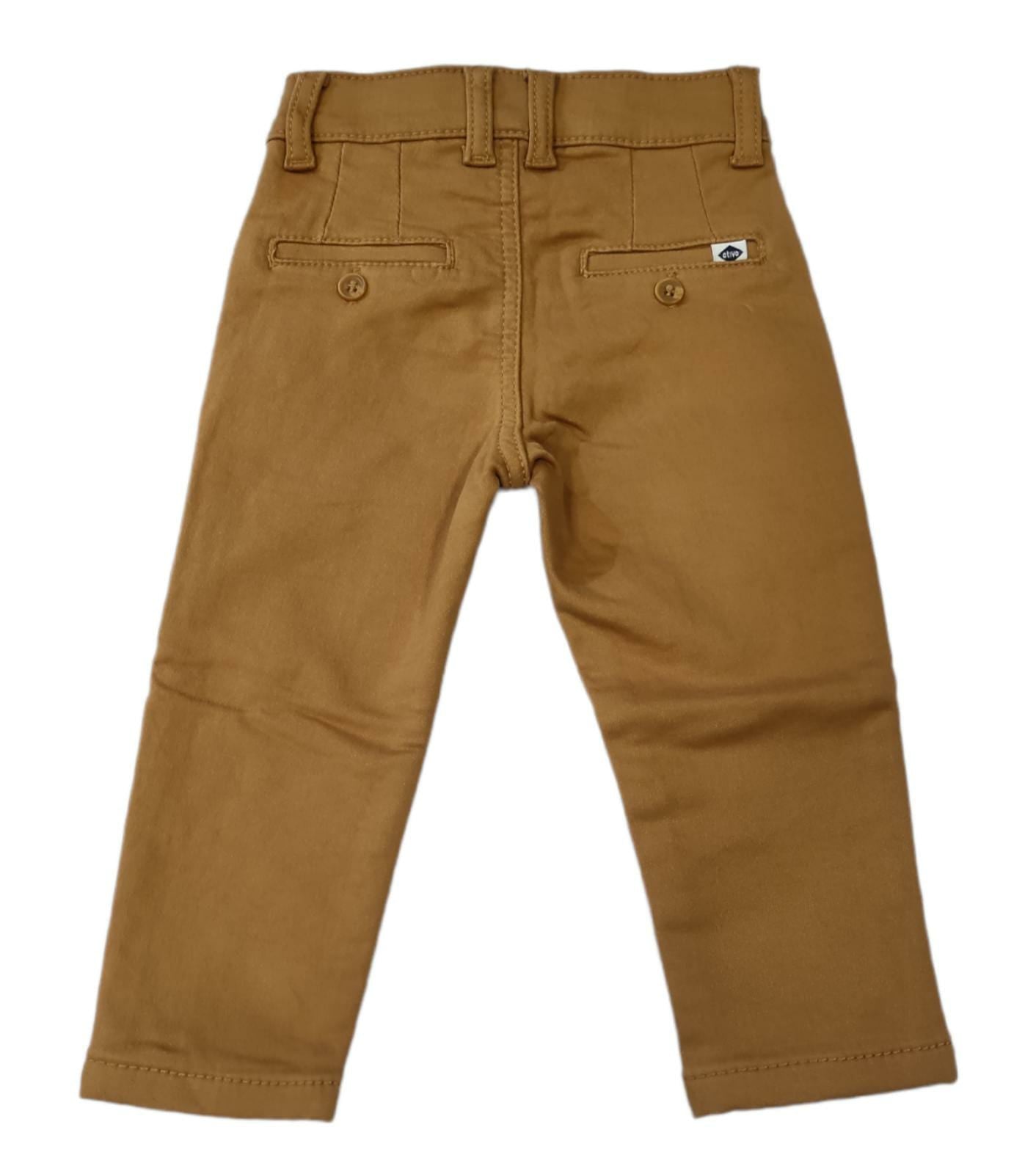 Pantalone Invernale Tasche Taglio Classico Bimbo 6-36 Mesi