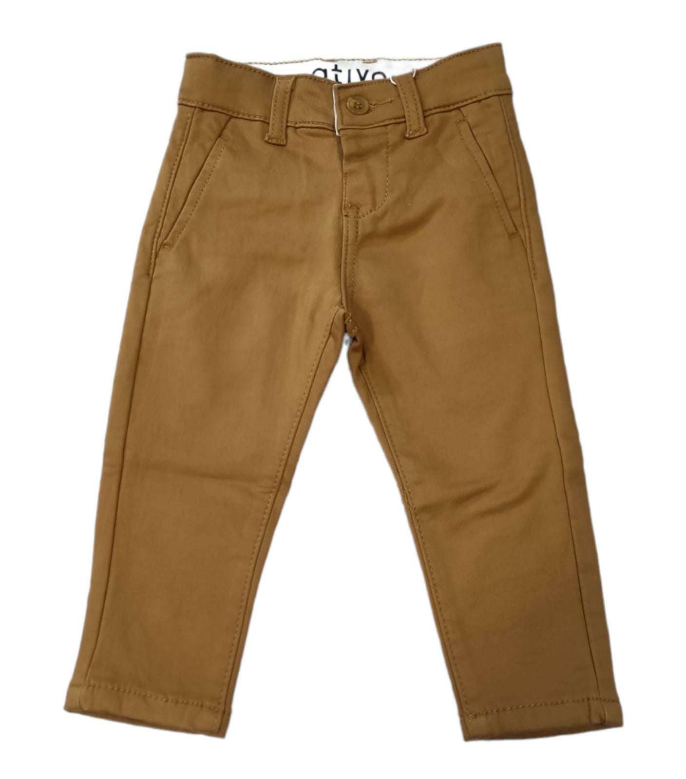 Pantalone Invernale Tasche Taglio Classico Bimbo 6-36 Mesi