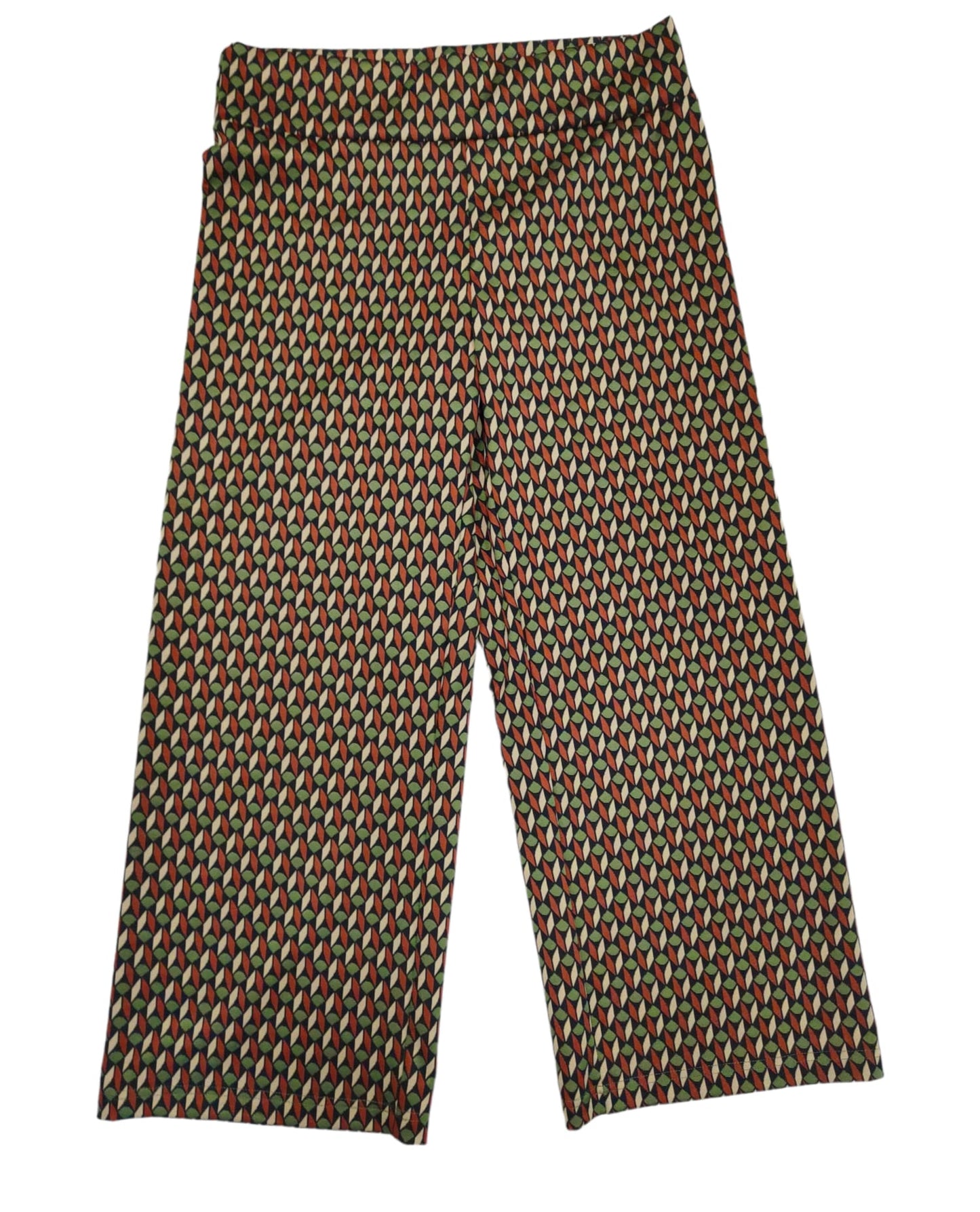 Pantalone a Culotte Fantasia