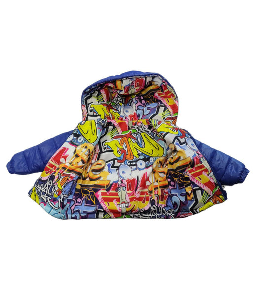 Double Face Pop Art Centogrammi Duvet For Boys 12-36 Months