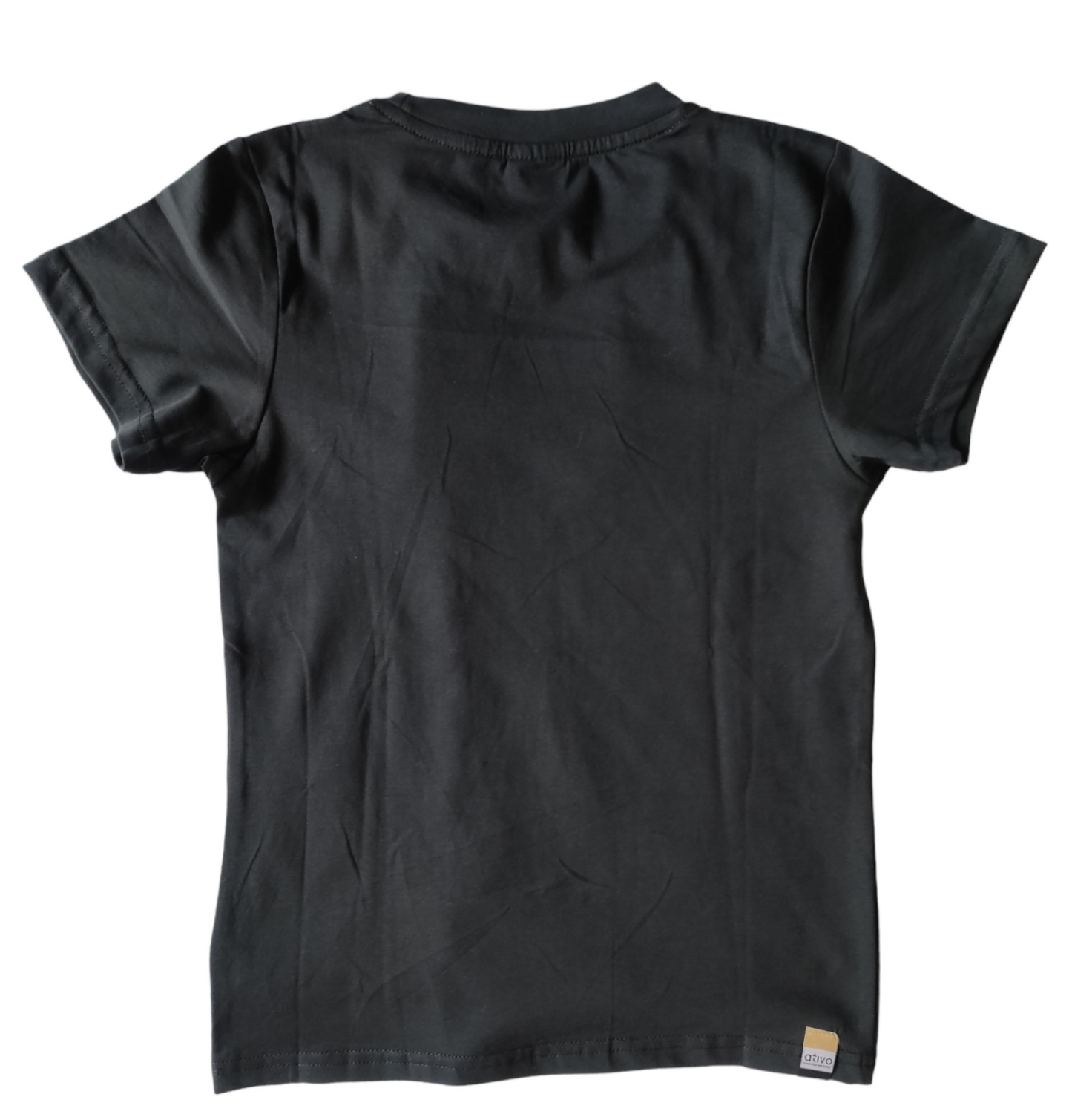 T-Shirt in Cotone a Manica Corta con Stampa Big Ben London Ativo Kids Bambino Ragazzo 4-16 Anni