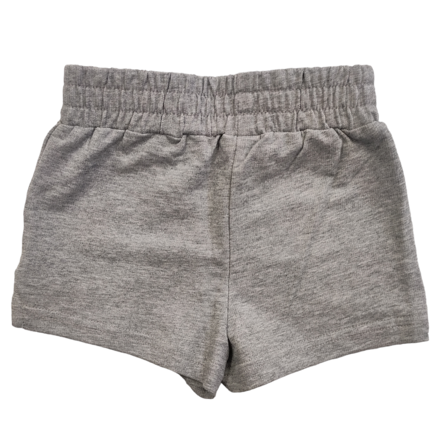 Pantaloncino Grigio Modello Shorts Sportware in Jersey di Cotone Bambina Bambino Unisex 6-36 Mesi