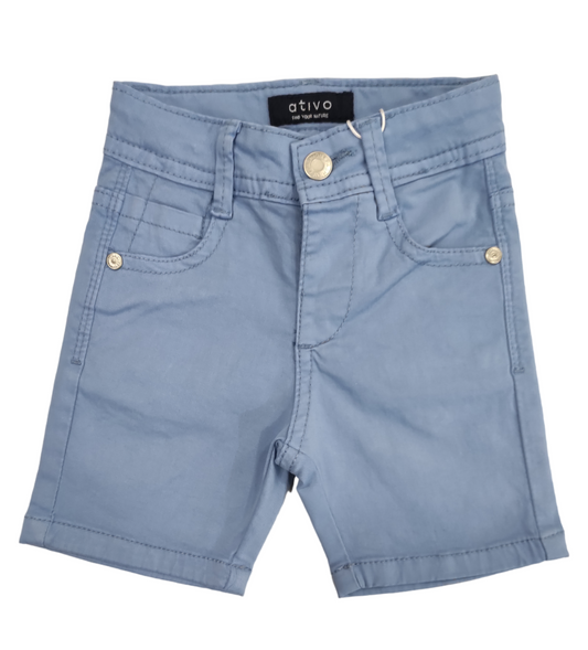 Bermuda Pantaloncino in Jersey di Cotone Colorato Avion Elasticizzato Ativo Kids Bambino 6-36 Mesi