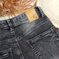 Jeans Grigio Lavato Modello Cinque Tasche Pesante Inverno Super Elasticizzato in Twill Ativo Kids Bambino/Ragazzo 4-14 Anni