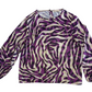 Camicia Donna Clarin Shavien a Manica Lunga con Elastico al Polsino in Fantasia Astratta