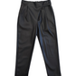 Pantalone Nero In Similpelle con Piega sul Davanti Naida Ragazza Taglie 34-44