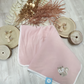 Coperta Invernale Imbottita in Ciniglia Rosa Antico 77x74 cm Neonata Culla Carrozzina Sardon