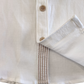 Camicia Bianca Primaverile in Lino Bottoni Beige Ativo Kids Bambino Ragazzo 4-16 Anni