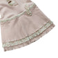 Dress with flounces in colored cotton for baby girl 9 months