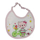 Bavaglino Tondo Con Elastico Neonata Bambina Prime Pappe Pastello