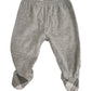 Completo Clinico Due Pezzi Coprifasce e Ghettina Neonata Les Jolies Bianco Grigio