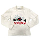 Completo Natalizio Copri Spalle+Maglia+Gonnellina Bambina 3-7 Anni