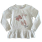 Completo T-shirt e Leggings Ecopelle Felpato Invernale Bambina 4-14 Anni
