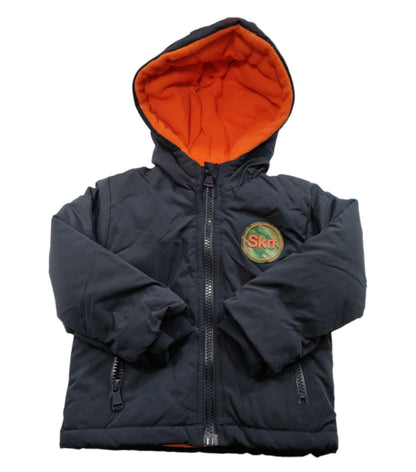 Small Gang Blue Padded Jacket For Boys 12-36 Months