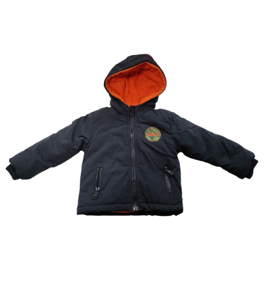 Small Gang Blue Padded Jacket For Boys 12-36 Months