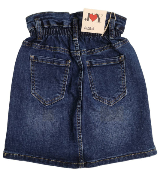 Denim Skirt For Girls 4-14 Years